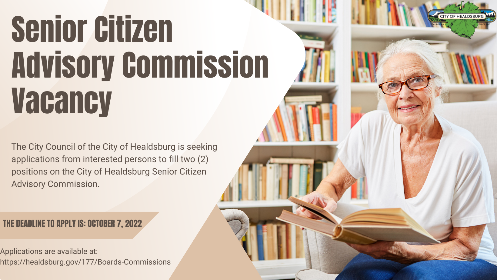 Senior Citizen Advisory Commission Flyer