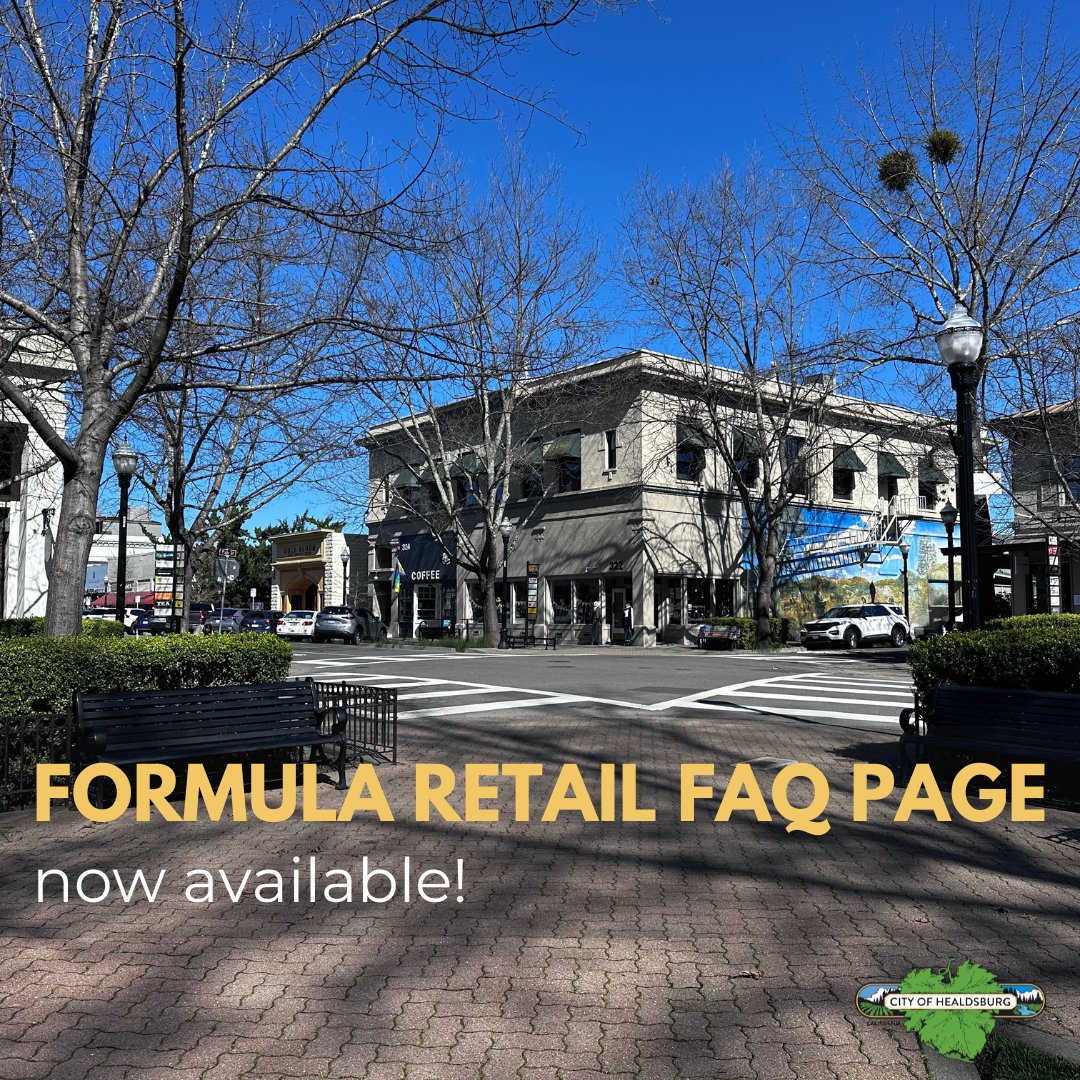 Healdsburg Downtown Plaza