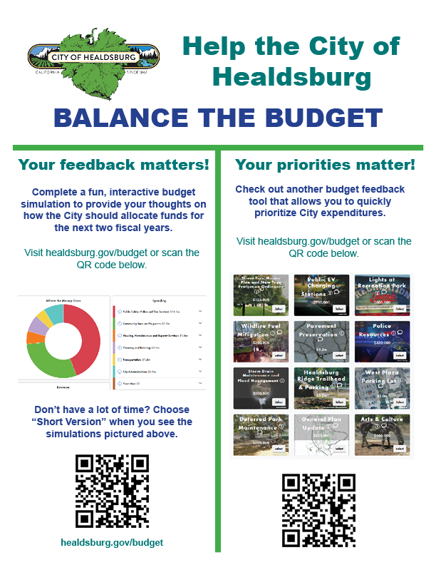 Budget tools flyer EN