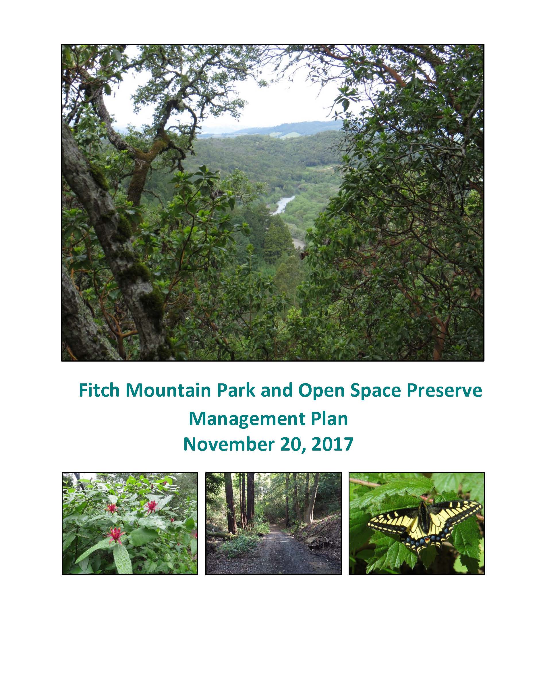 Fitch Management Plan 2017.11.20 COVER